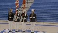 Marine Week Nashville 2025: Silent Drill Platoon Performs at Lebanon High School