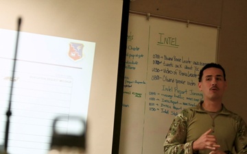 B-roll of the 156th CRG conducting radio communication class at Sentry North