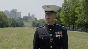 Marine Week Nashville 2025: U.S. Marine Corps Capt. Ford Higgins Interview