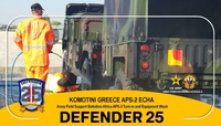 Turn-in and Equipment Wash at DEFENDER 25 ECHA site in Komotini, Greece