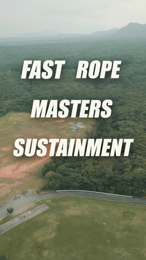 31st MEU Marines conduct Fast Rope Masters Sustainment Training Reel