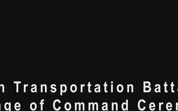 839th Transportation Battalion Change of Command Ceremony