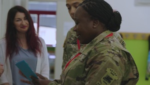 B-ROLL: U.S. Army Southern European Task Force, Africa Soldiers strengthen community relations with the community of Tonezza del Cimone