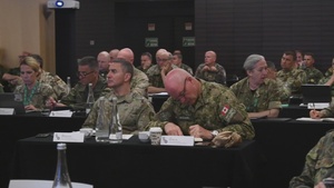 B-ROLL: International Command Senior Enlisted Leader Conference 2025
