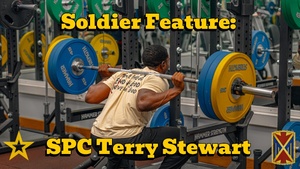 Soldier Feature: SPC Terry Stewart