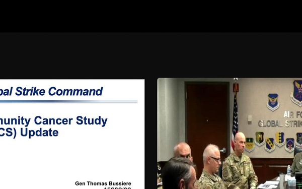 Recording: AFGSC Missile Community Cancer Study Public Town Hall - 04 June 2025