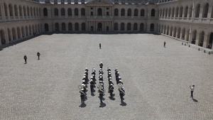 1st MARDIV Band Performs at Les Invalides, France