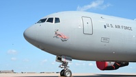 Spouse flight and KC-46 static b-roll