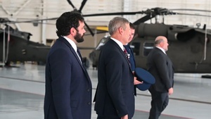 Vice President Vance Visits Berry Field