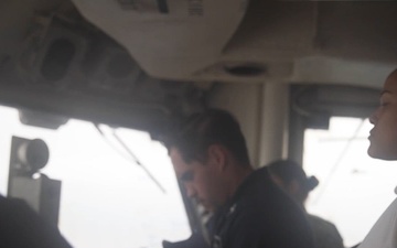 QUART B-roll: HMLA-369, HMH-466 Conducts Carrier Qualifications Aboard USS Harpers Ferry