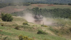 B-Roll Distinguished visitor demonstration near Petrochori, Greece during Immediate Response 25