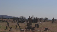B-Roll 1-102nd Infantry Regiment Mortar Section provides support during Immediate Response 25