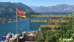 Immediate Response 25 Cyber Exercise in Montenegro