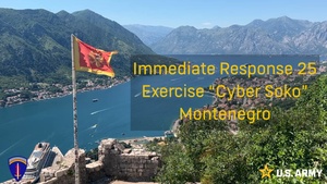 Immediate Response 25 Cyber Exercise in Montenegro