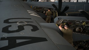 86 MXS conducts code C inspection on C-130J aircraft B-Roll package