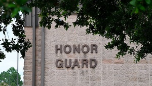 23rd Wing Base Honor Guardsmen train to become Sharp, Crisp and Motionless