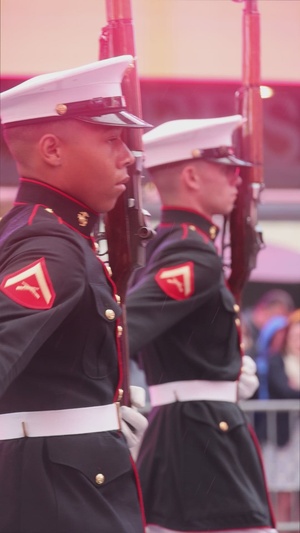 New York Fleet Week Silent Drill Platoon B-Roll