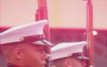 New York Fleet Week Silent Drill Platoon B-Roll