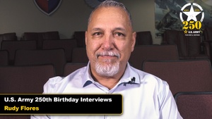 U.S. Army 250th Birthday - Rudy Flores