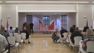 Sgt. Maj. Fincham Retirement Ceremony