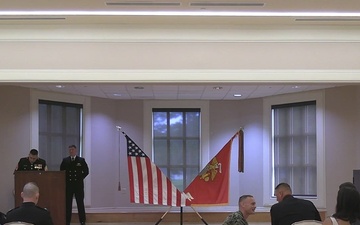 Sgt. Maj. Fincham Retirement Ceremony