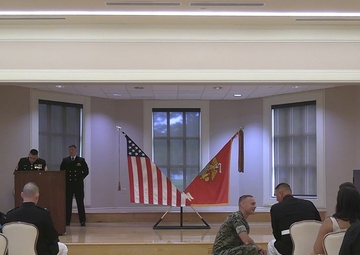 Sgt. Maj. Fincham Retirement Ceremony