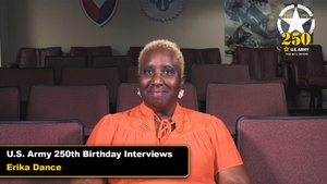 U.S. Army 250th Birthday - Ericka Dance