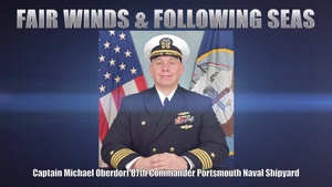 PNSY Captain Oberdorf Final Message