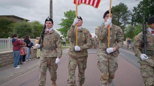 173rd Airborne Brigade Paratroopers Honor the Legacy of the 90th Infantry Division During D-Day 81 Ceremony