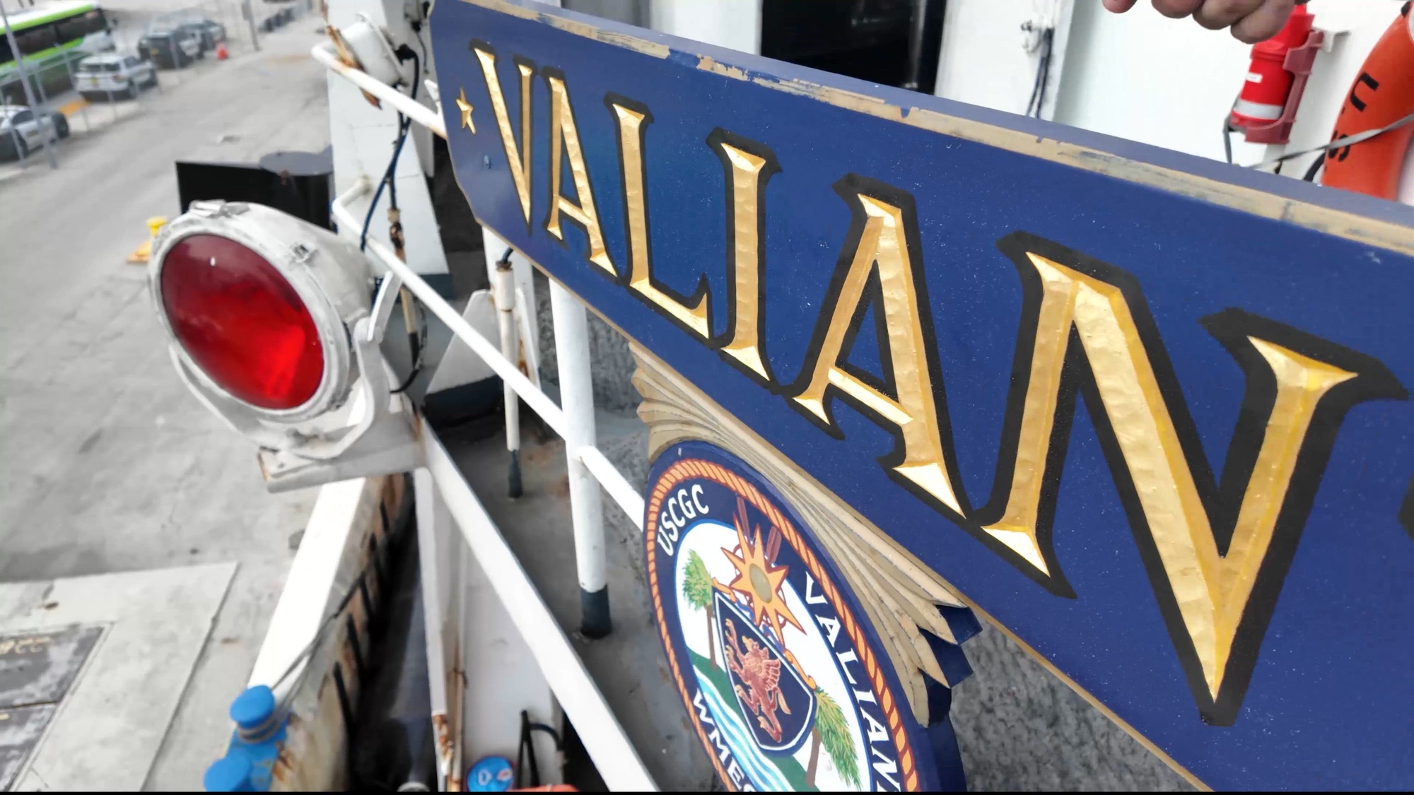 Crew members aboard USCGC Valiant (WMEC 621) offloads approximately $138 million worth of illicit drugs at Port Everglades, Florida, June 6, 2025. 