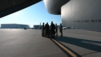F-16, KC-46 aerial refueling