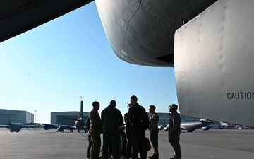 F-16, KC-46 aerial refueling