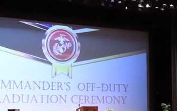 MCIEAST CG's Off Duty Education Graduation Ceremony