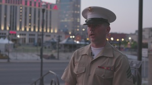 Marine Week Nashville 2025 Interview  Sgt. Joshua D. Newby