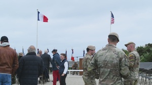 D-Day 81st - Pointe Du Hoc ceremony (B-Roll)