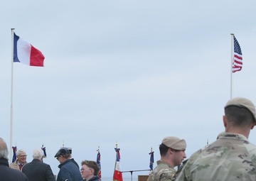 D-Day 81st - Pointe Du Hoc ceremony (B-Roll)