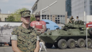 Marine Week Nashville 2025: Corporal Aaron Collins White Interview