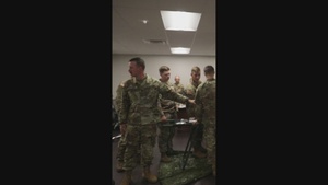 Arkansas National Guard Medical Training on Military Service Animals