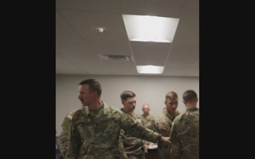 Arkansas National Guard Medical Training on Military Service Animals