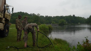 CBRN decontamination exercise