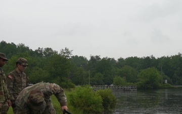CBRN decontamination exercise