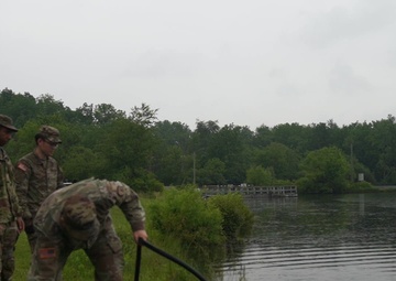 CBRN decontamination exercise
