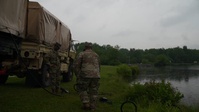CBRN decontamination exercise