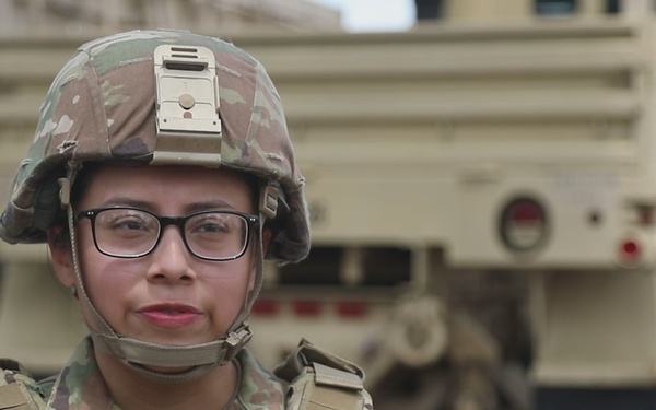Spc. Nicole Carpio Describes What it's Like to be a Petroleum Specialist (92F) in the Army Reserve
