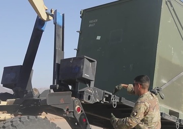 Task Force Desert Eagles conduct Elevator Drills
