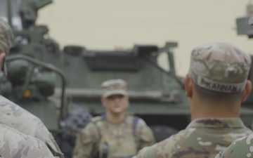 2CR Executes a Convoy Across European Theater During Saber Guardian 25