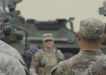 2CR Executes a Convoy Across European Theater During Saber Guardian 25