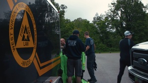 West Virginia National Guard's AITEC conducts training with first responders to prepare for natural disaster response