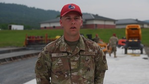 RADR system under construction at Fort Indiantown Gap