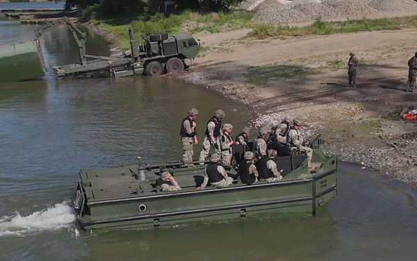 U.S. Soldiers Rehearse for Saber Guardian 25